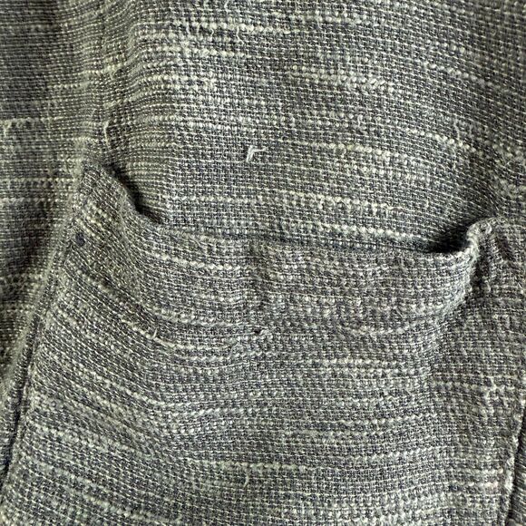 CP Shades Linen Blend Long Sleeve Button-Up Jacket Lagenlook Office Size Small - Picture 6 of 11
